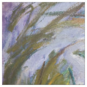 クロードモネ – 黄色と紫の虹彩 ファブリック (見本)