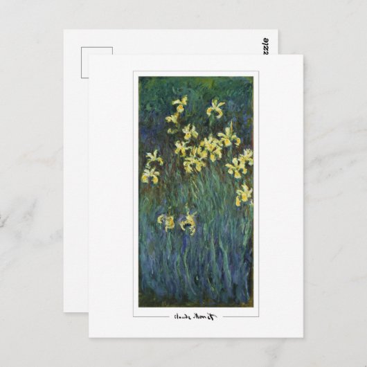 クロードモネ#12 -ファインアート ポストカード (正面/裏面)