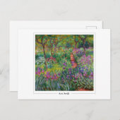 クロードモネ#141-2 -ファインアート ポストカード (正面/裏面)