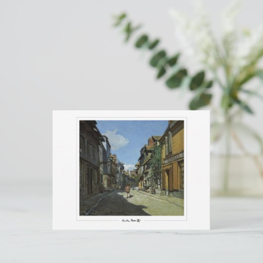 クロードモネ#15 -ファインアート ポストカード (スタンド正面)