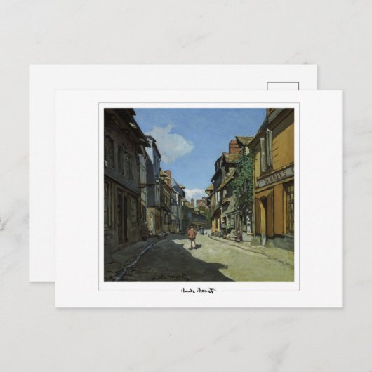 クロードモネ#15 -ファインアート ポストカード (正面/裏面)