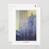 クロードモネ#170-2 -ファインアート ポストカード (正面/裏面)