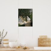 クロードモネ | 1866年の女性 ポスター (キッチン)