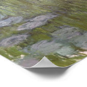 クロードモネ | 1918年ジヴェルニーのニンフェアス ポスター (角)