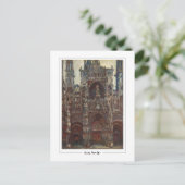 クロードモネ#245-2 -ファインアート ポストカード (スタンド正面)