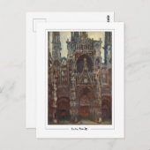 クロードモネ#245-2 -ファインアート ポストカード (正面/裏面)