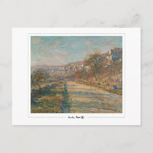 クロードモネ#27 -ファインアート ポストカード (正面)