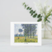 クロードモネ#327-2 -ファインアート ポストカード (スタンド正面)