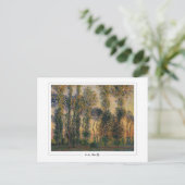 クロードモネ#355-2 -ファインアート ポストカード (スタンド正面)