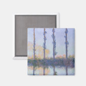 クロードモネ | 4本の木 マグネット (正面/裏面)