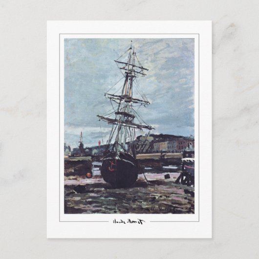 クロードモネ#401-2 -ファインアート ポストカード (正面)