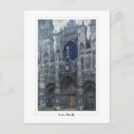 クロードモネ#40 -ファインアート ポストカード (正面)