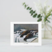 クロードモネ#44-2 -ファインアート ポストカード (スタンド正面)