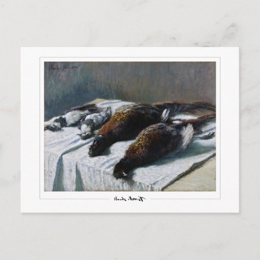 クロードモネ#44-2 -ファインアート ポストカード (正面)