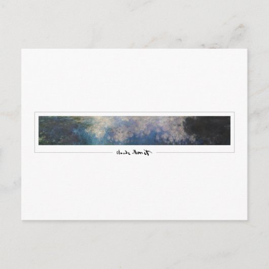 クロードモネ#466-2 -ファインアート ポストカード (正面)
