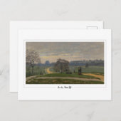 クロードモネ#574-2 -ファインアート ポストカード (正面/裏面)