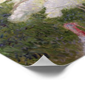 クロードモネ | Chateau de Rottembourgの七面鳥 ポスター (角)