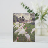 クロードモネ | Chateau de Rottembourgの七面鳥 ポストカード (スタンド正面)