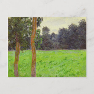 クロードモネ   Deux Arbres dans la Prairie ポストカード