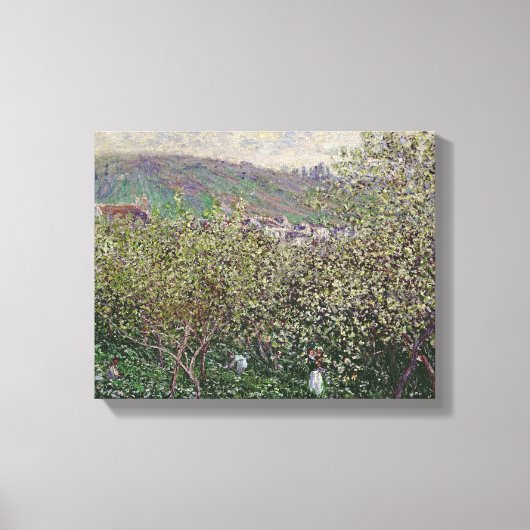 クロードモネ | Fruit Pickers, 1879 キャンバスプリント (正面)