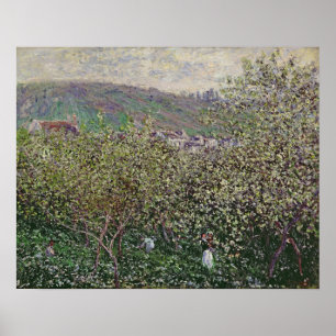 クロードモネ Fruit Pickers, 1879 ポスター