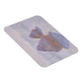 クロードモネ | Haystacks雪と太陽の効果 マグネット (右側)