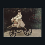クロードモネ | Jean Monet on his Hobby Horse, 1872 ポストカード<br><div class="desc">ジャン・モネがホビーホースに乗る， 1872 |クロード・モネ |アートの場所：米国ニューヨークのメトロポリタン美術館 |アーティストフランスのー |画像収集番号： XIR238683</div>