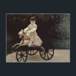 クロードモネ | Jean Monet on his Hobby Horse, 1872 ポストカード<br><div class="desc">ジャン・モネがホビーホースに乗る， 1872 |クロード・モネ |アートの場所：米国ニューヨークのメトロポリタン美術館 |アーティストフランスのー |画像収集番号： XIR238683</div>