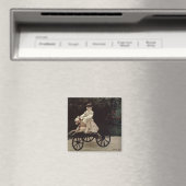 クロードモネ | Jean Monet on his Hobby Horse, 1872 マグネット (インサイチュ (食洗機))