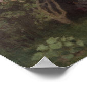 クロードモネ | Lilacs, Gray Weather, 1872 ポスター (角)