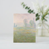 クロードモネ | Meadows in Giverny, 1888 ポストカード (スタンド正面)
