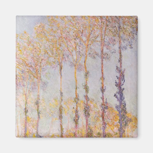 クロードモネ | Poplars on the Banks of the Epte マグネット (正面)