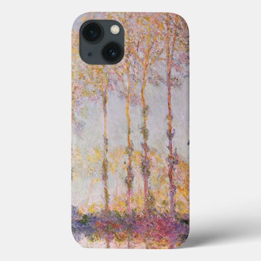 クロードモネ | Poplars on the Banks of the Epte Case-Mate iPhoneケース (裏面)