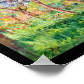 クロードモネ | Printemps a Giverny, 1903 ポスター (角)