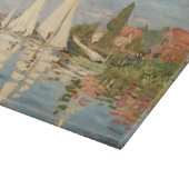 クロードモネ | Regatta at Argenteuil, c.1872 カッティングボード (角)