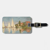 クロードモネ | Regatta at Argenteuil, c.1872 ラゲッジタグ (正面横)
