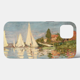 クロードモネ Regatta at Argenteuil, c.1872 iPhone 13ケース
