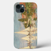 クロードモネ | Regatta at Argenteuil, c.1872 Case-Mate iPhoneケース (裏面)