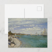 クロードモネ | Regatta at Sainte-Adresse ポストカード (正面/裏面)