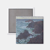 クロードモネ | Rocks at Belle-Ile, the Wild Coast マグネット (正面/裏面)