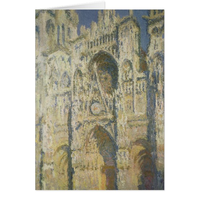 クロードモネ Rouen Cathedral in Full Sunlight (正面)