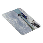 クロードモネ | Sainte-Adresseのビーチ マグネット (右側)