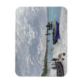 クロードモネ | Sainte-Adresseのビーチ マグネット (縦)