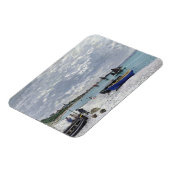 クロードモネ | Sainte-Adresseのビーチ マグネット (左側)