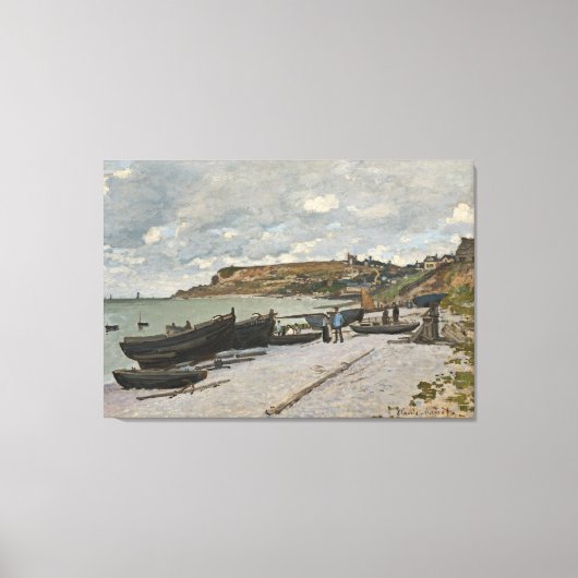 クロードモネ | Sainte-Adresse, 1867 キャンバスプリント (正面)