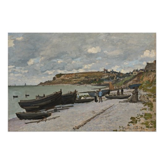クロードモネ | Sainte-Adresse, 1867 ポスター (正面)