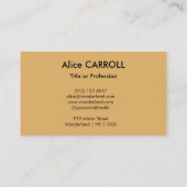 クロードモネ – San Giorgio Maggiore Dusk - QRコード 名刺 (裏面)