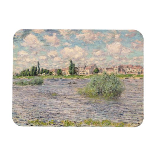 クロードモネ | Seine at Lavacourt マグネット (横)