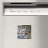 クロードモネ | Seine at Rouen, 1872 マグネット (インサイチュ (食洗機))