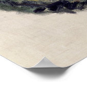 クロードモネ | Self Portrait, 1917 ポスター (角)